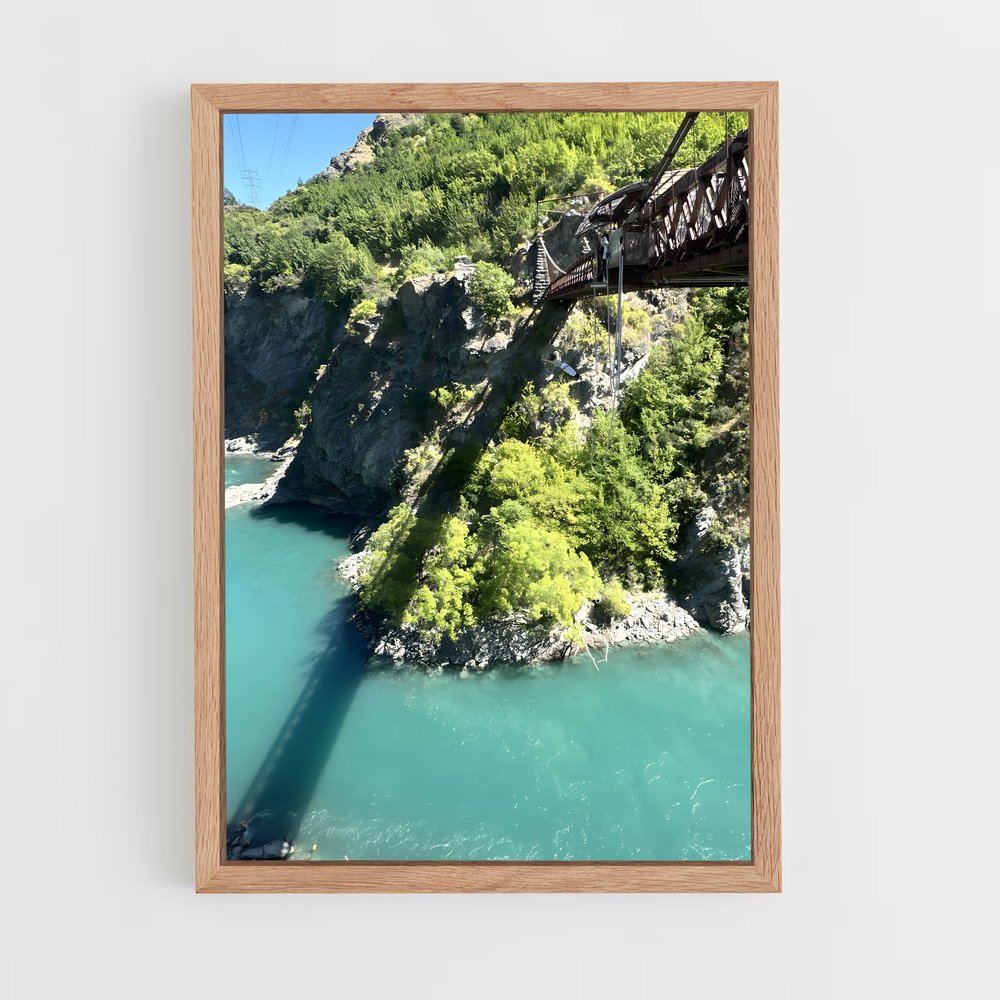 Poster Kayak Aventure – affiche Saut à l’élastique (vue 4)